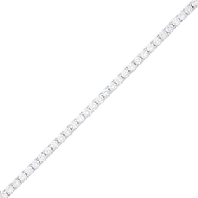 White Gold and Diamond Bracelet