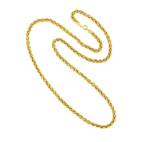 Long Gold Chain Necklace