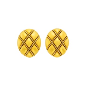 Pair of Gold Earclips