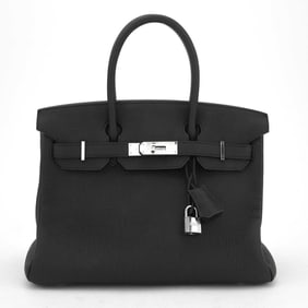 Hermès Black Birkin Handbag