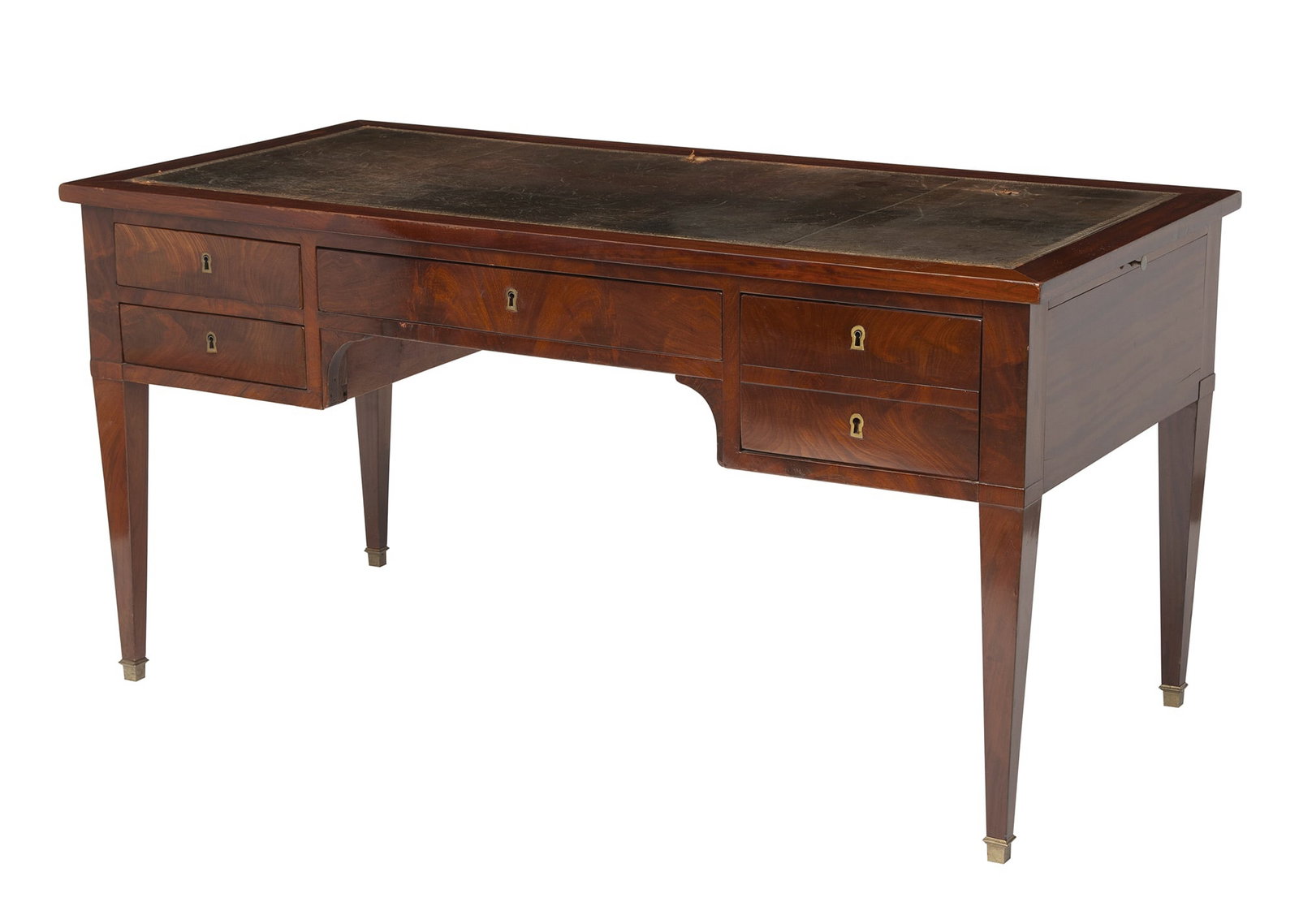 Empire Mahogany Bureau Plat (1 of 8)