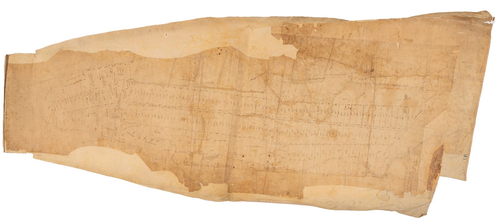 Goerck's 1785 working survey of the Common Lands that became Fifth Avenue (1 of 1)