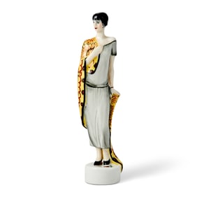 Soviet Porcelain Figure of Anna Akhmatova