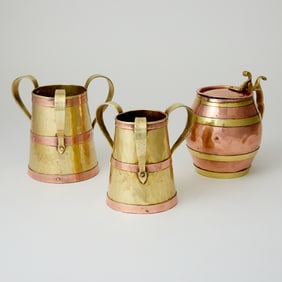 Group of Russian Brass and Copper Articles