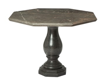Gray Marble Center Table
