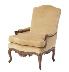 Regence Beechwood Bergere Circa 1720