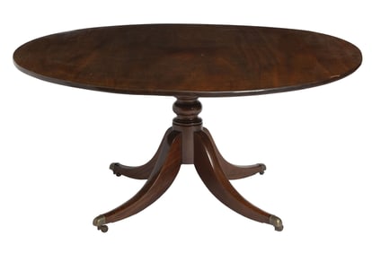 Regency Style Mahogany Center Table