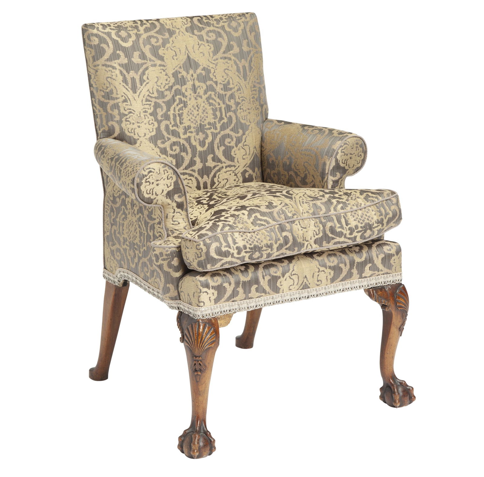 George II Walnut Bergere (1 of 5)