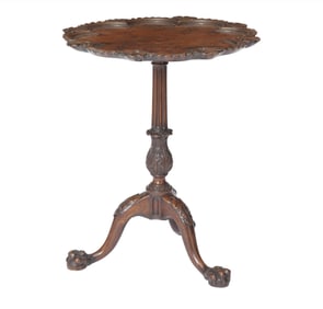 George III Style Tripod Table Probably 19th century
