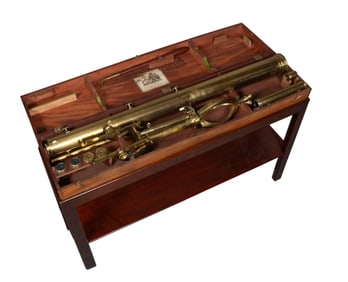 W. & S. Jones Brass Refracting Table Telescope First half 19th century