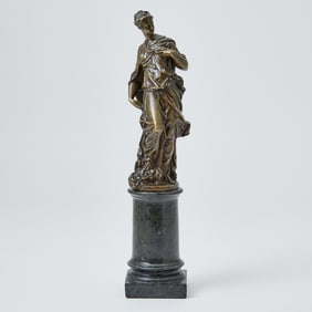 Bronze Figure of Judith With the Head of Holofernes 18th century, after a model by Tiziano Aspetti
