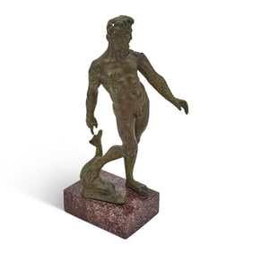 Bronze Figure of Neptune 18th/19th century, after Giambologna