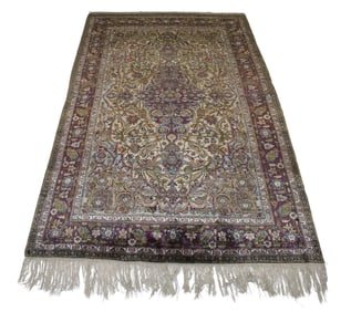 Silk Kashan Rug