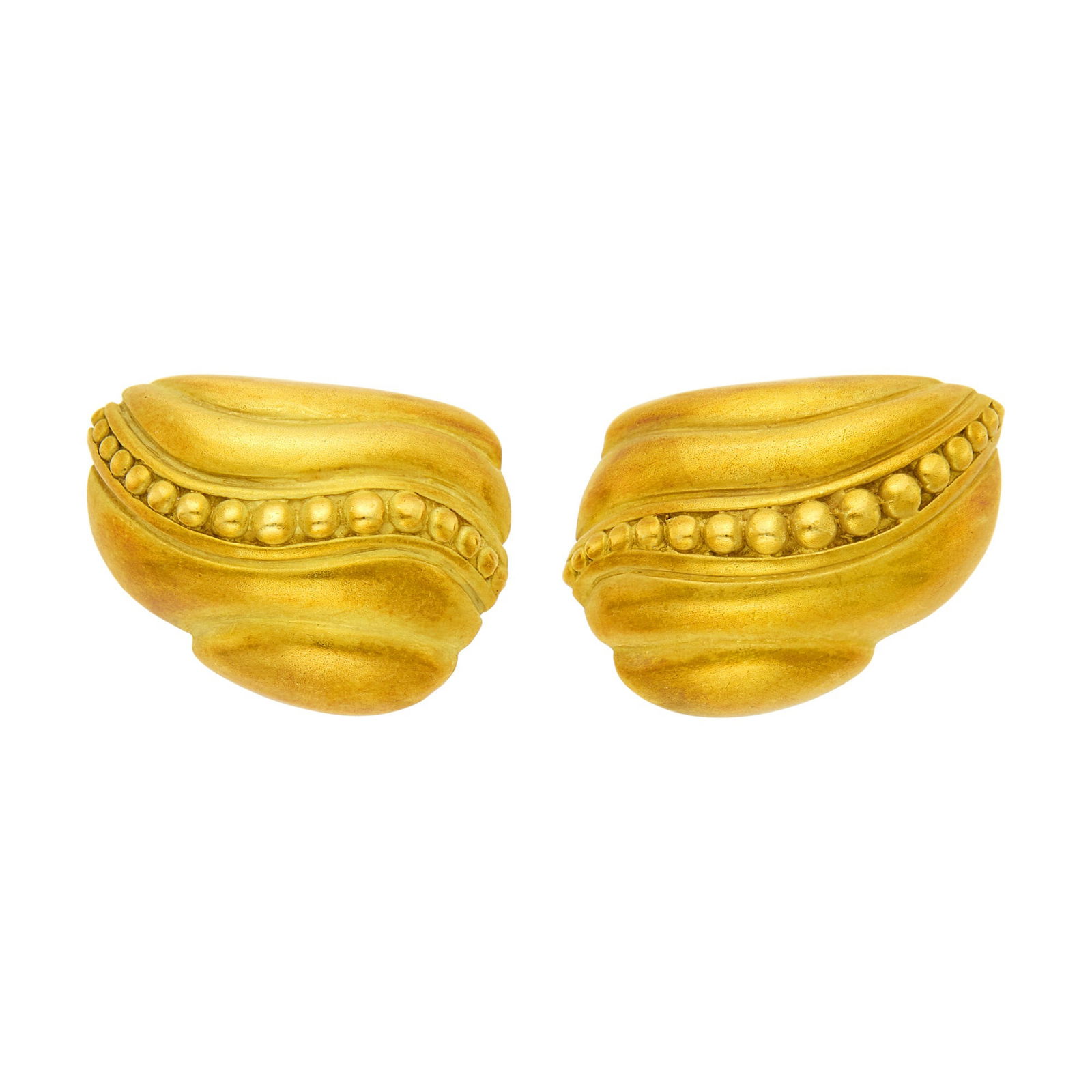 Vahe Naltchayan Pair of Gold Earclips (1 of 1)