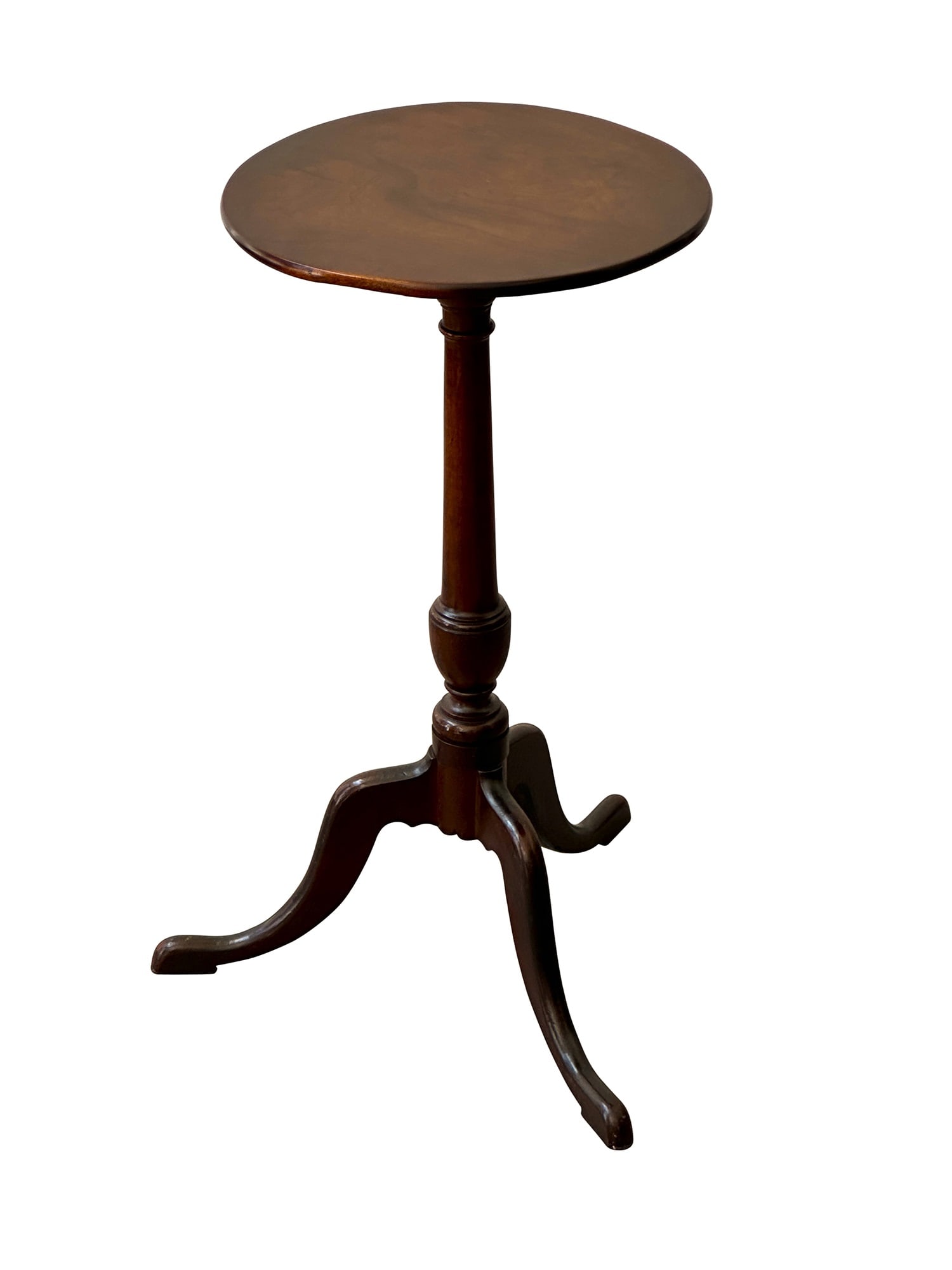 Queen Anne Mahogany Candlestand New England, late 18th century (1 of 5)