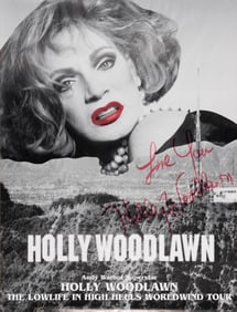 Signed by the Whole Superstar Holly Woodlawn