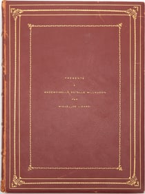 A nicely bound collection of American sheet music of the 1830s and 1840s