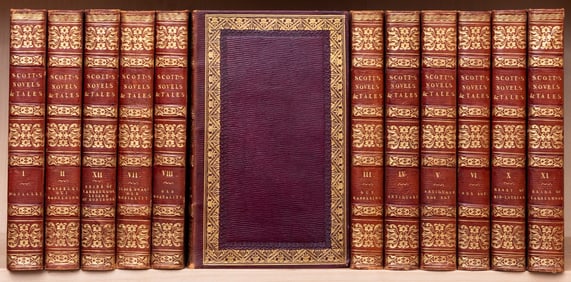 A group of fine bindings