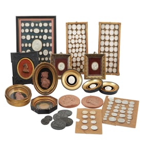 Group of Plaster Medallions