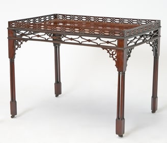 George III Mahogany Silver Table