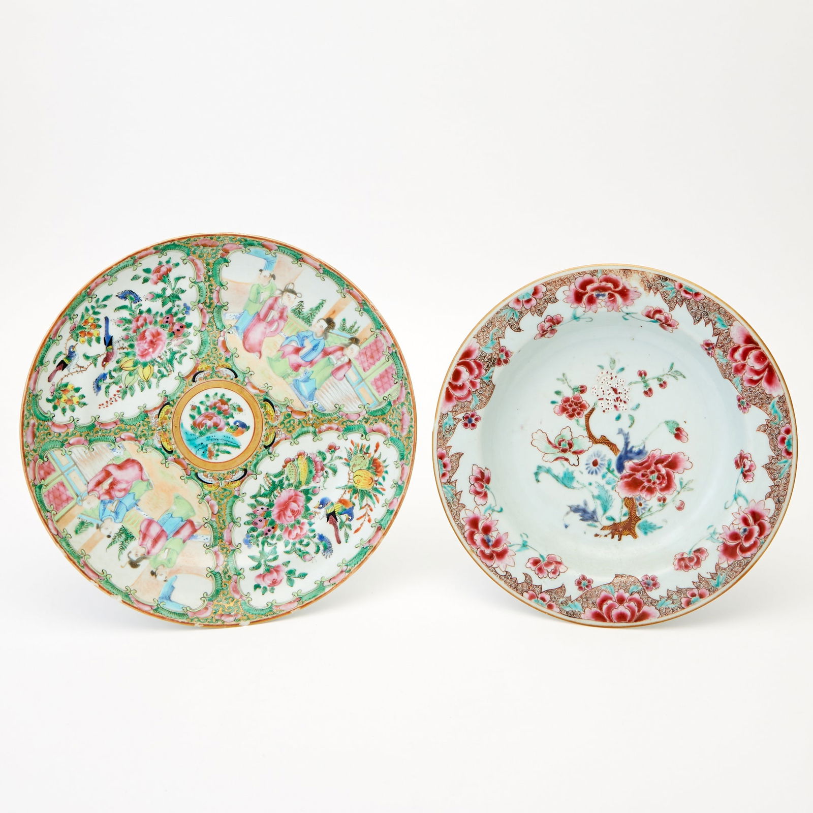Two Chinese Export Porcelain Dishes 18th-19th Century (1 of 3)