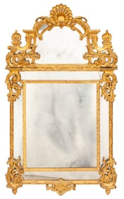 Regence Style Giltwood Mirror