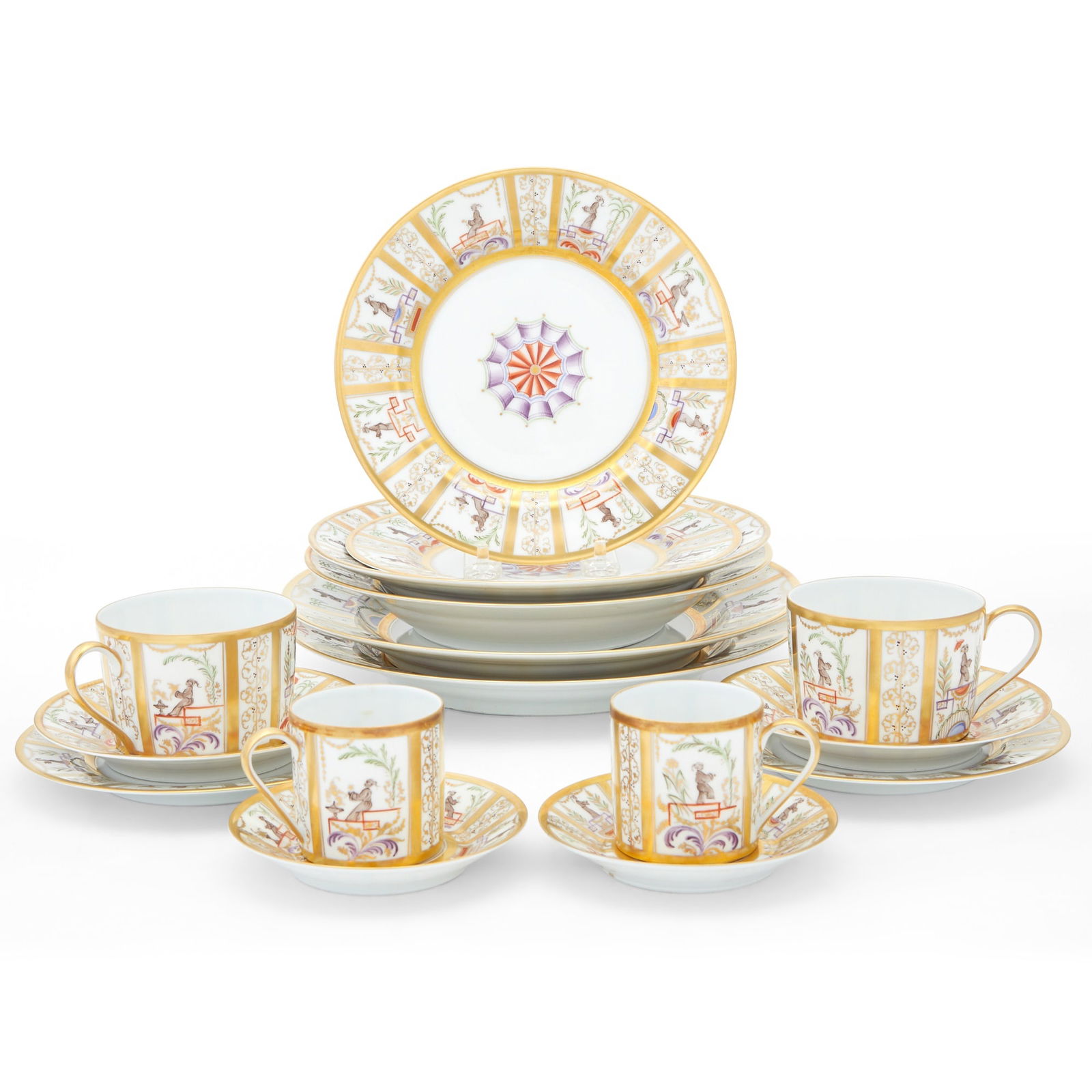 Le Tallec for Tiffany & Co. Porcelain "Carousel Chinois" Pattern Dinner Service (1 of 4)