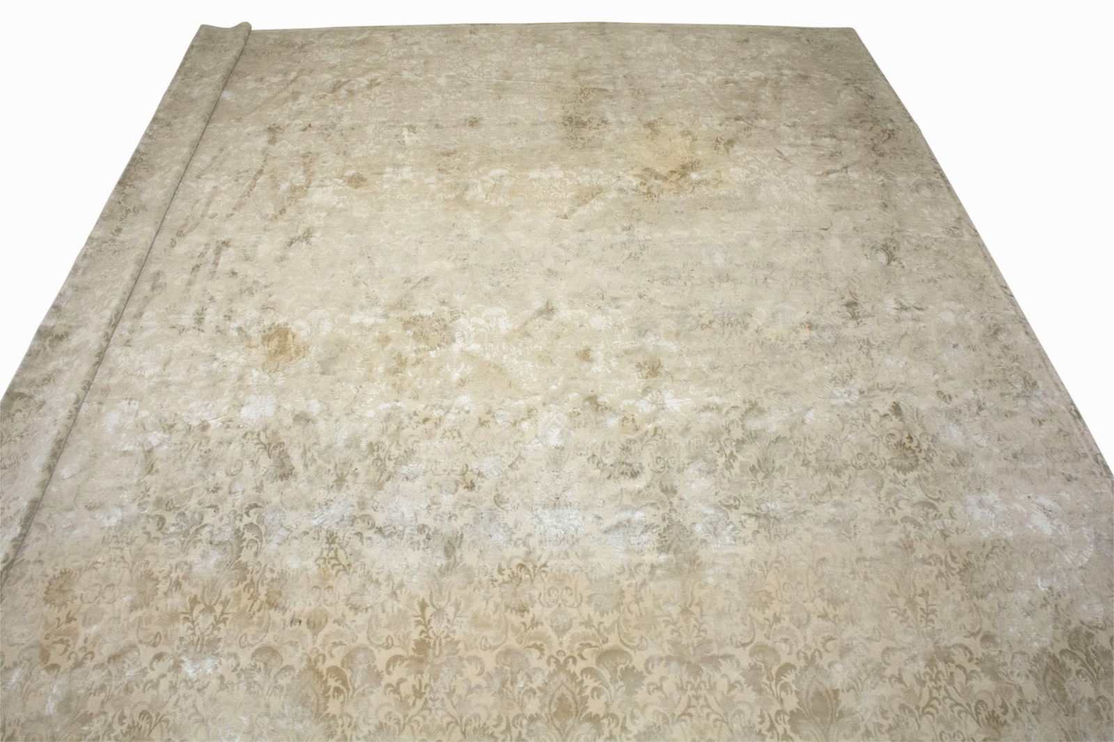 Silk and Wool Tibetan Carpet (1 of 2)