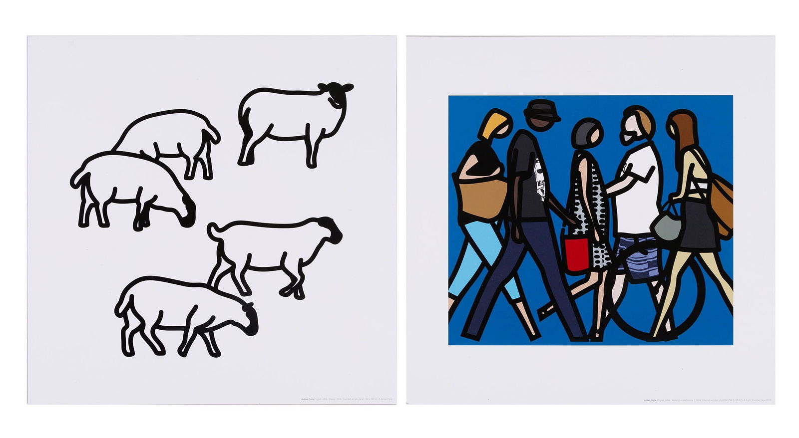 Julian Opie (b. 1958) (1 of 3)