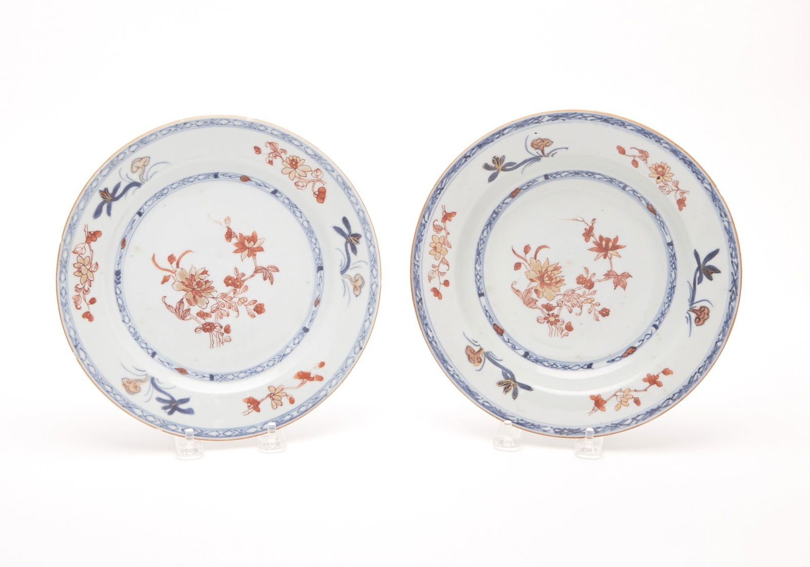 Two Chinese Imari Export Porcelain Dishes 18th Century (1 of 3)