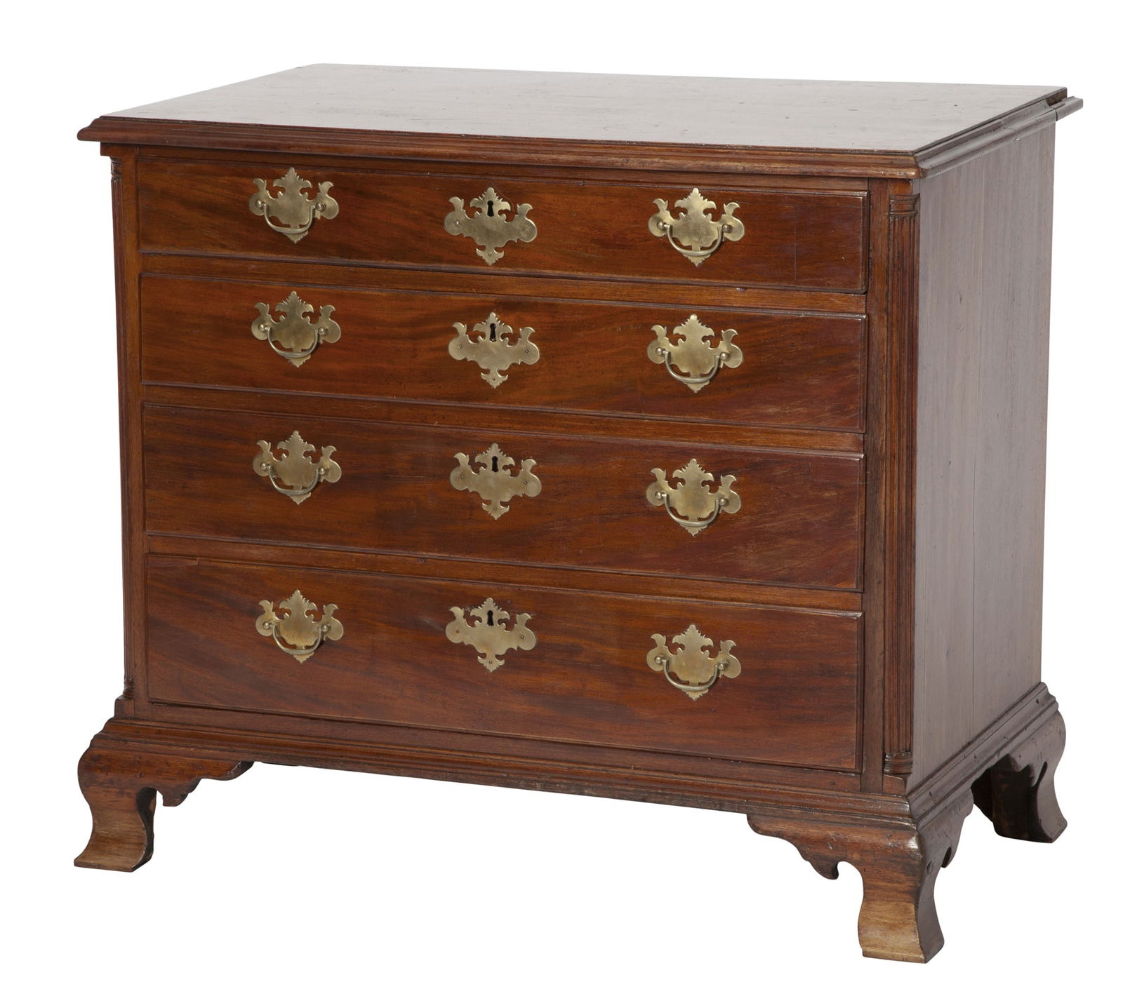 Chippendale Mahogany Chest of Drawers Philadelphia, Pennsylvania, area, late 18th Century (1 of 9)