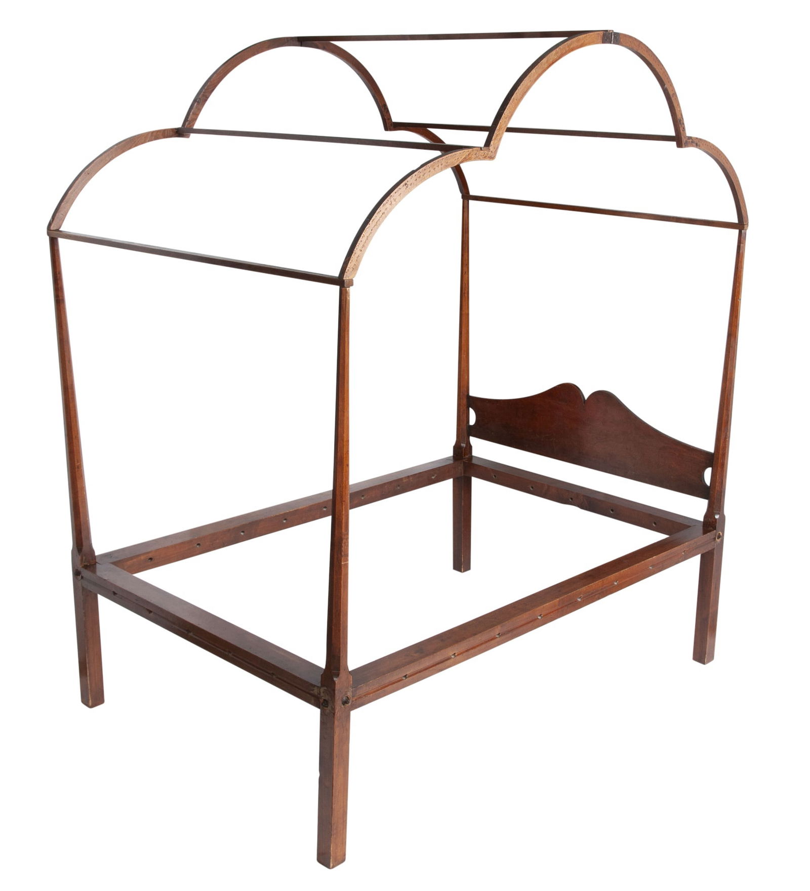 Federal Maple Pencil-Post Bed New England, circa 1790 (1 of 4)