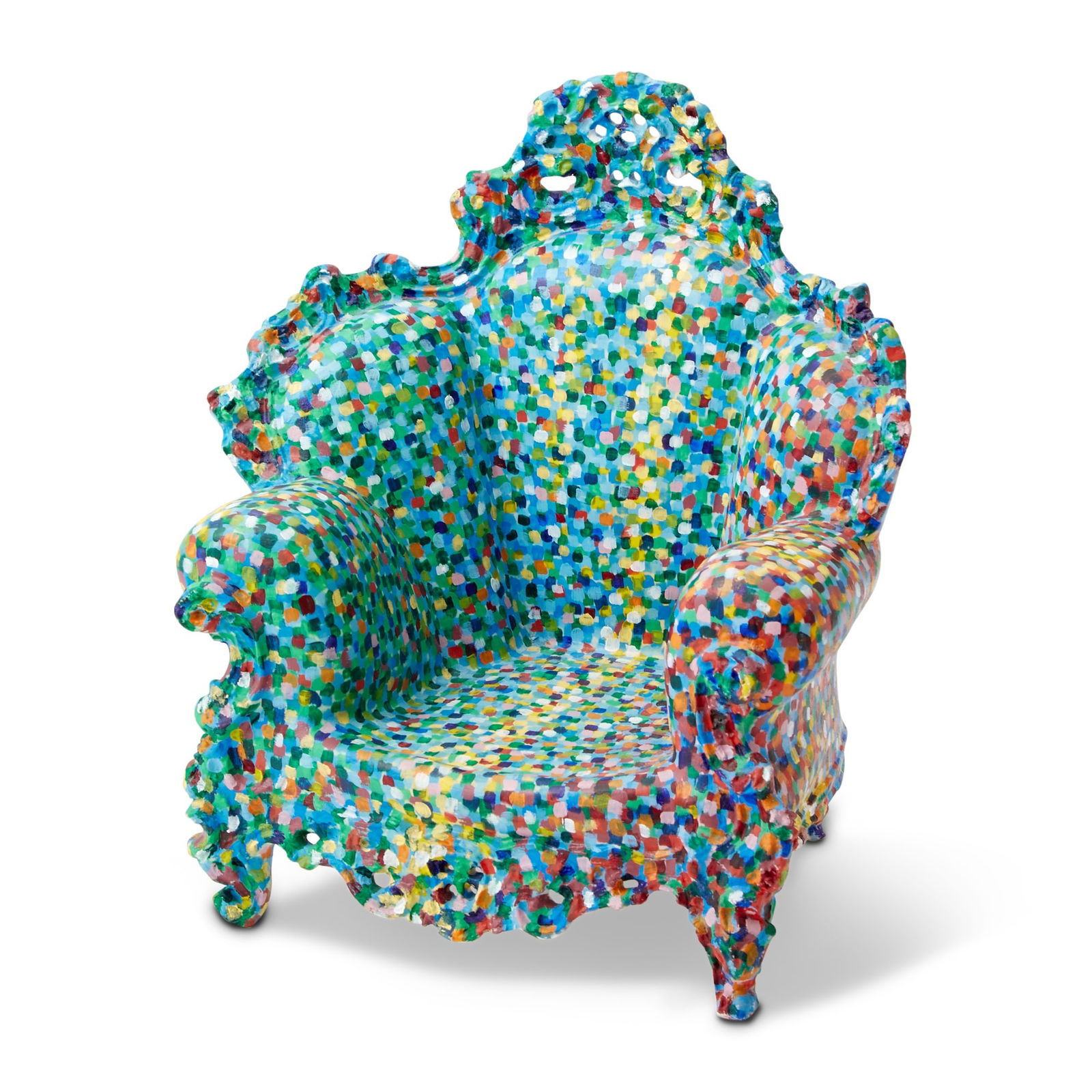 Alessandro Mendini for Edition Vitra Design Museum Painted Porcelain "Poltrona Di Proust" Armchair (1 of 4)