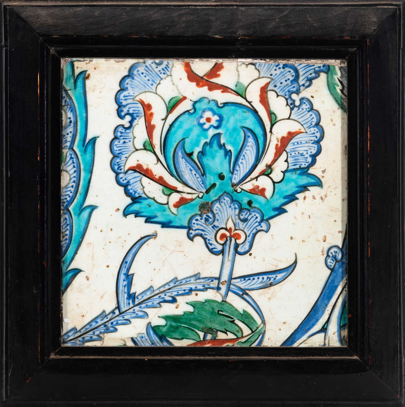 An Iznik Pottery Tile 16th Century (1 of 1)
