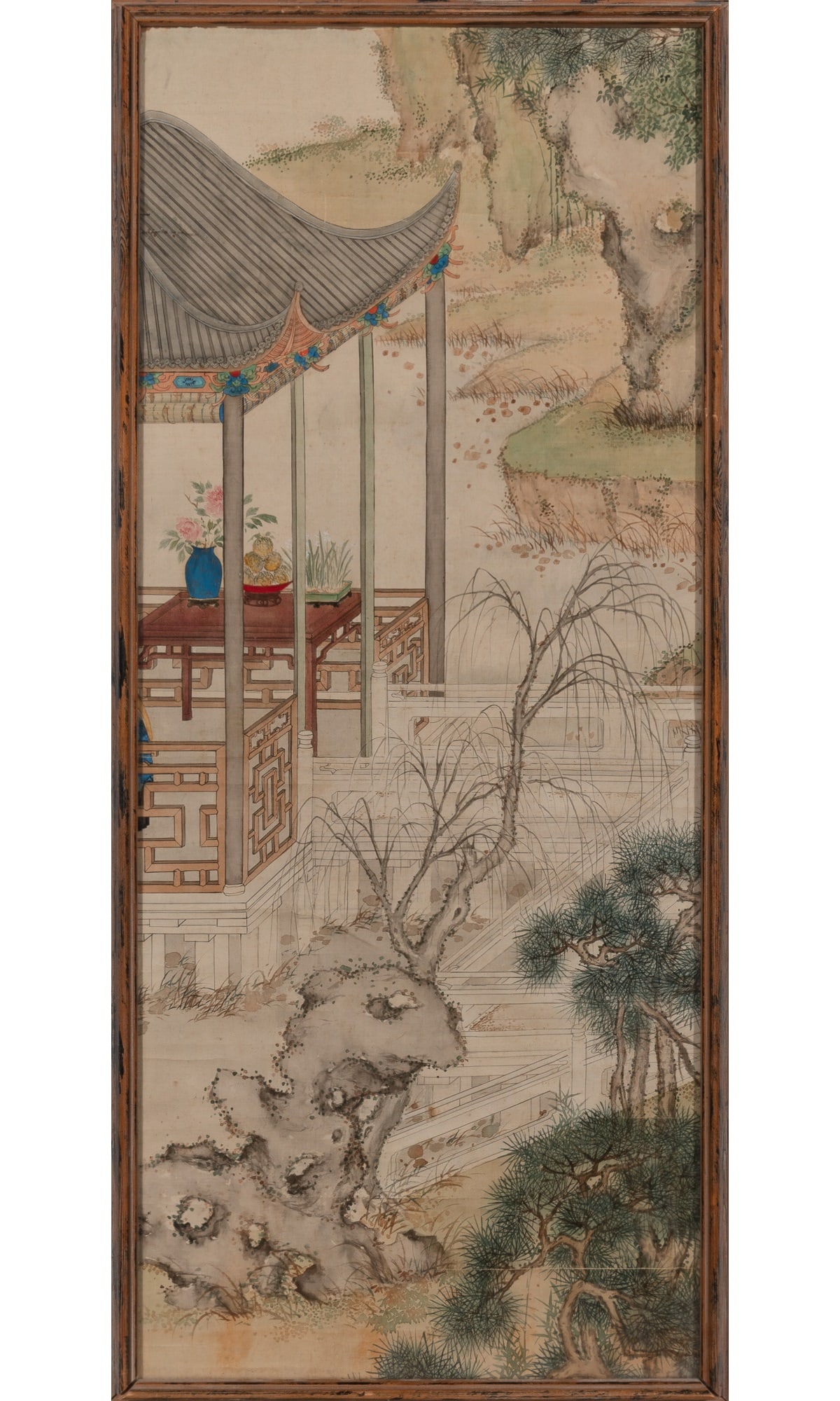 A Chinese Ming Style School Painting Qing Dynasty (1 of 1)