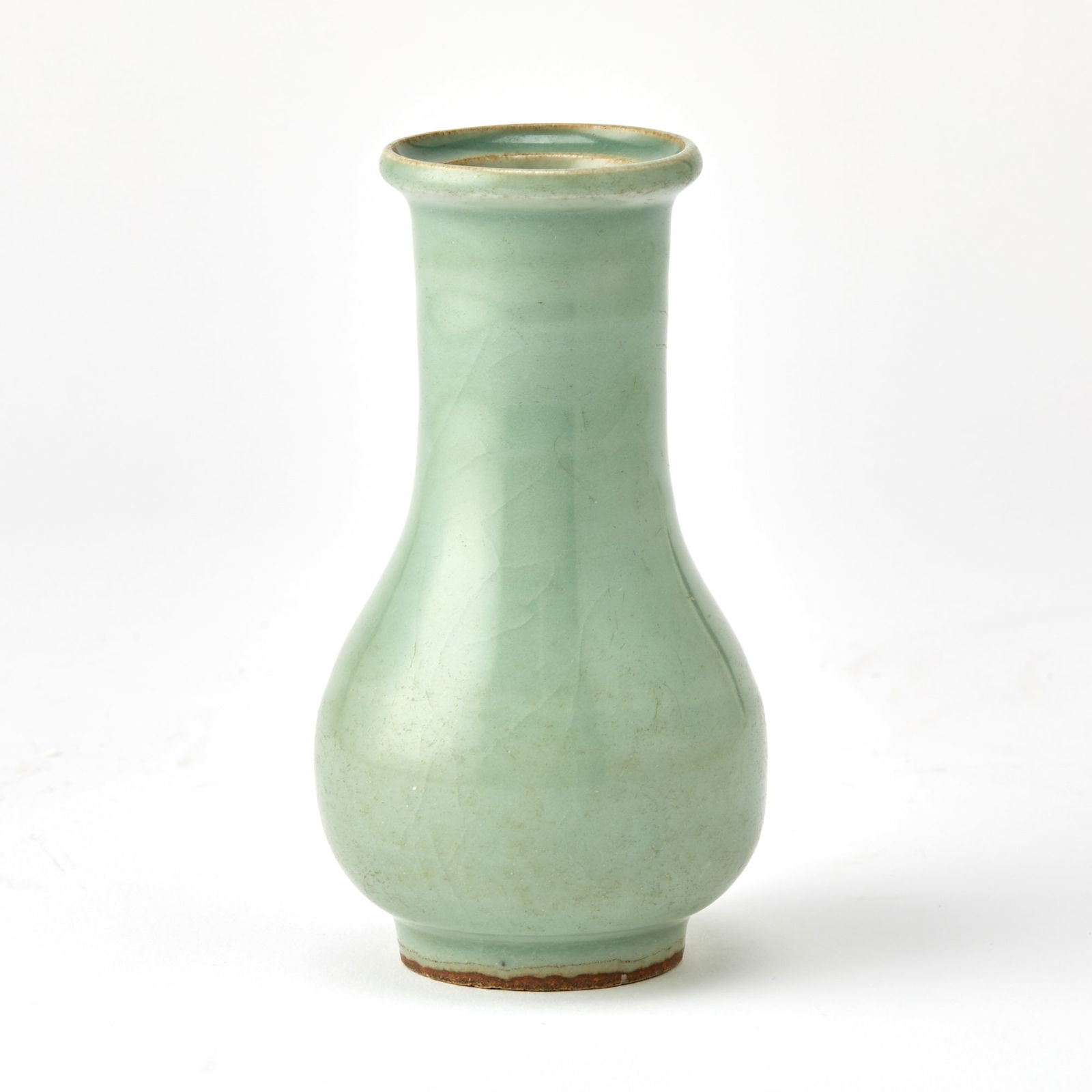 A Chinese Longquan Celadon Vase Ming Dynasty or Earlier (1 of 4)