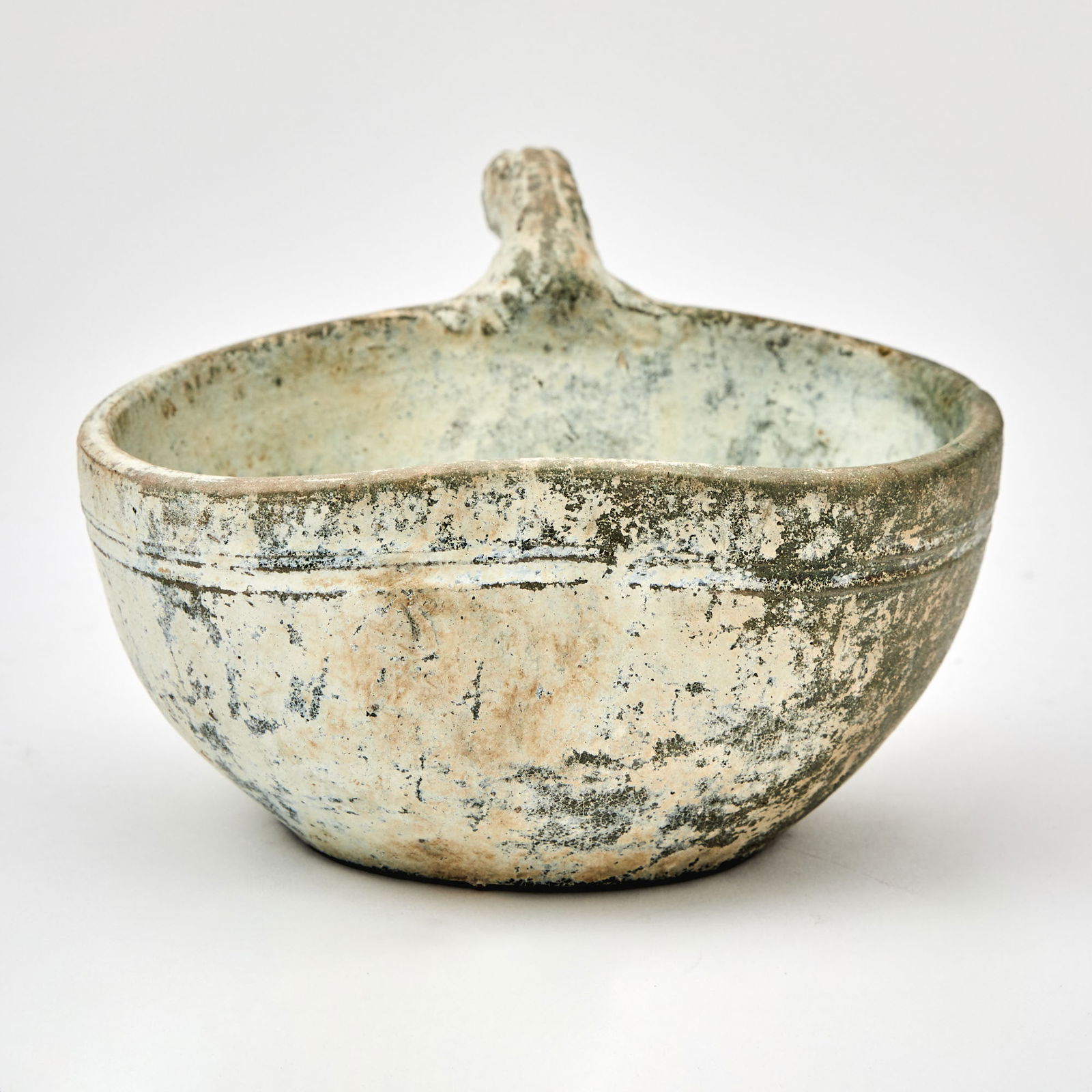 A Chinese Green Glazed Pottery Scoop Han Dynasty (1 of 4)