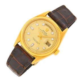 Rolex Gentleman's Gold 'Day-Date' Wristwatch, Ref. 1803
