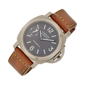 Panerai Gentleman's Titanium 'Luminor Marina' Limited Edition Wristwatch, Ref. PAM 00161