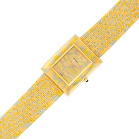 Piaget Tricolor Gold Wristwatch