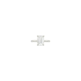 Silver and Diamond Ring