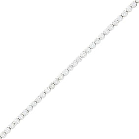 White Gold and Diamond Bracelet