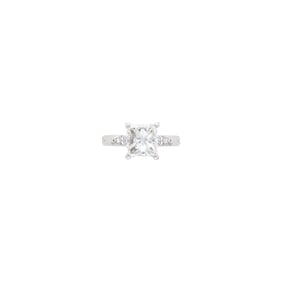 Platinum and Diamond Ring