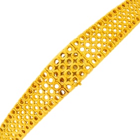 Omega Gold Bracelet-Watch