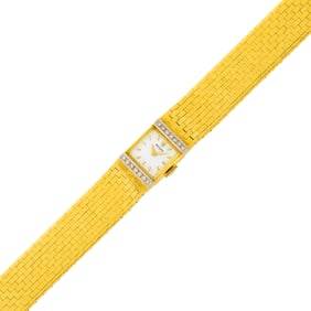 Rolex Gold, Platinum and Diamond Wristwatch