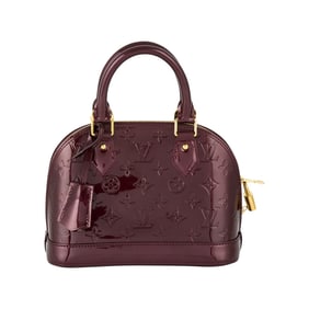 Louis Vuitton Rouge Fauviste Monogram Vernis Leather Alma BB Bag