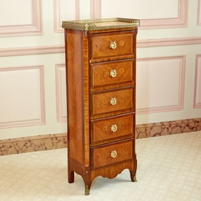 Louis XV/XVI Style Diminutive Chest of Drawers