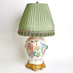 Chinese Enameled Porcelain â€˜Star Godsâ€™ Vase