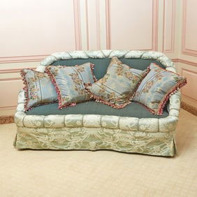 Upholstered Settee 20th Century