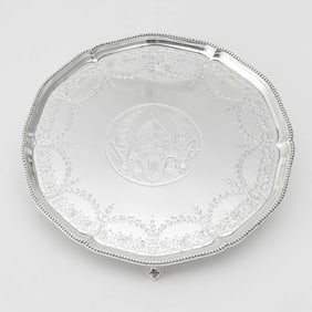 George III Sterling Silver Salver